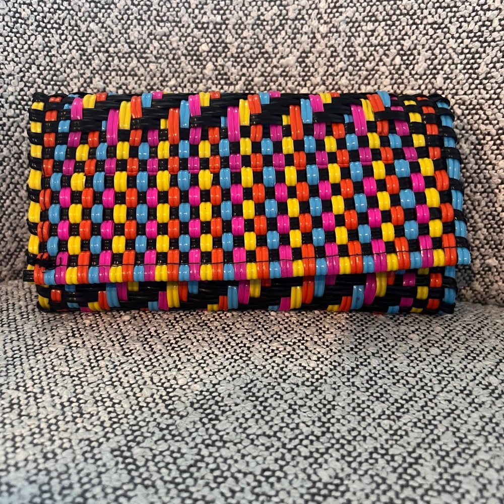 Colorful Wallet or Clutch